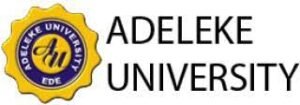 Adeleke University (AU) School Fees Schedule