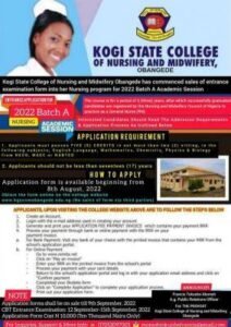 Kogi State College of Nursing Past Questions and Answers