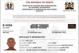 Kenya eVisa Requirements 