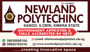 Newland Polytechnic Post UTME Form