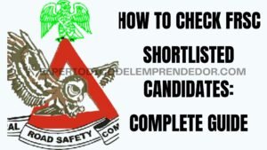 FRSC shortlisted candidates